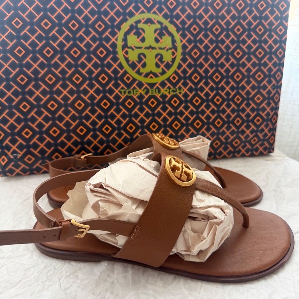 Tory Burch Leather Sandals - Picture 2 of 3